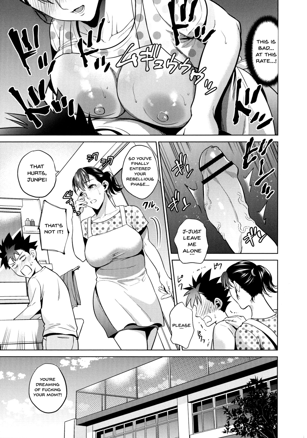 Hentai Manga Comic-The Day I Connected With Mom Ch.1-9-Read-173
